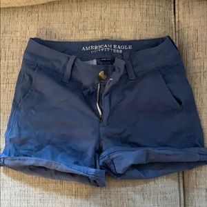 Blue American Eagle shorts